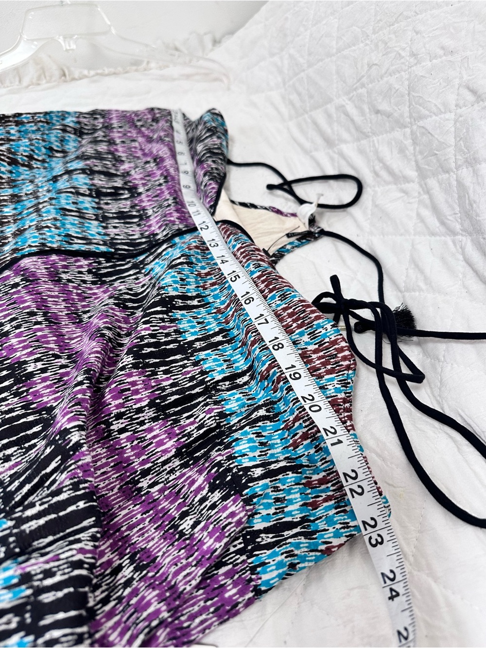 Anthropologie Multicolor Printed Maxi Dress in Pink, Teal, Black - Picture 13 of 13
